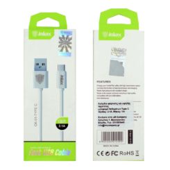 CABLE CK-51-TYPE C 1M 2.1A (WHITE)